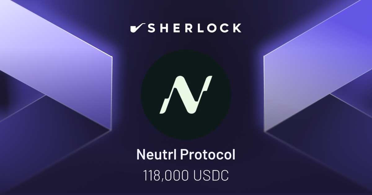 Neutrl Protocol Contest - 118,000 USDC